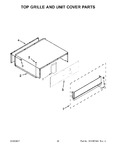 Diagram for 12 - Top Grille And Unit Cover Parts