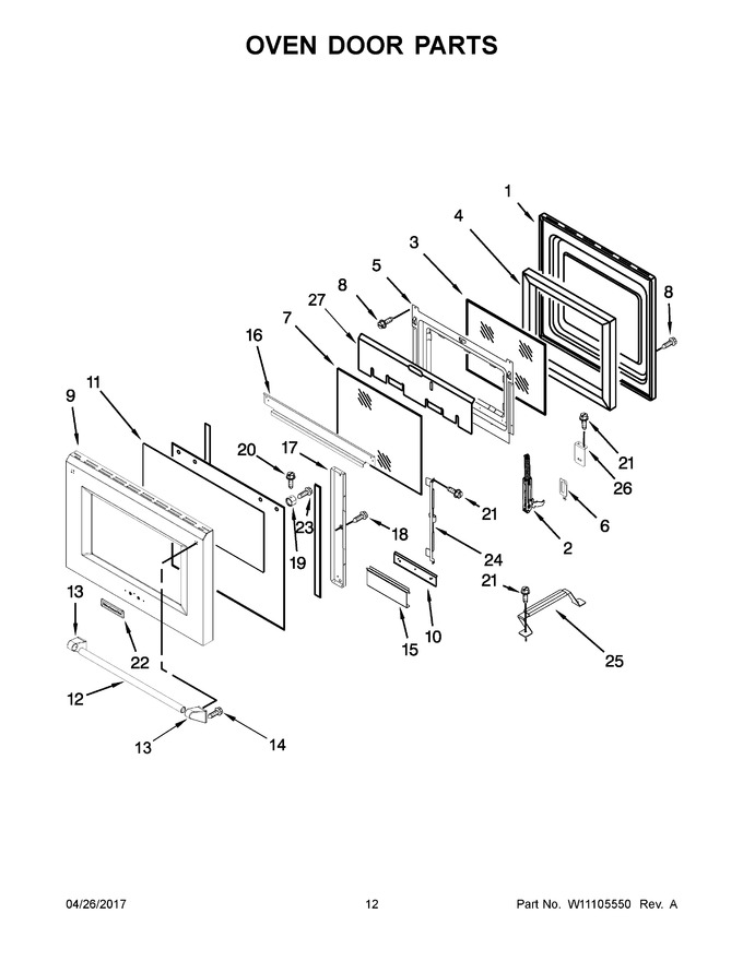 Diagram for KDRS467VSS05
