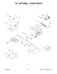 Diagram for 11 - 18" Internal Oven Parts
