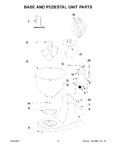 Diagram for 03 - Base And Pedestal Unit Parts