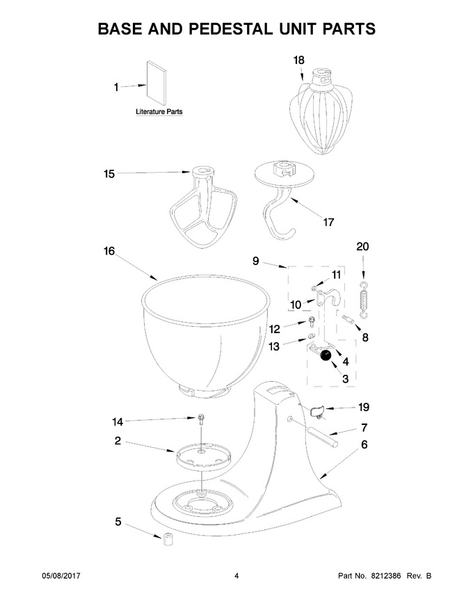 Diagram for 5K45SSWH4