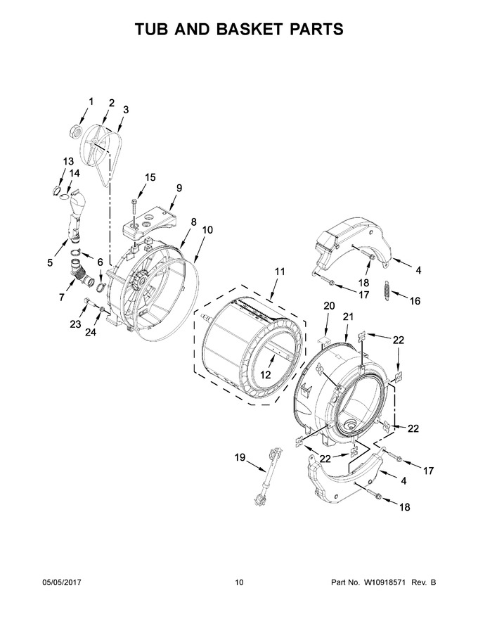 Diagram for CHW9160GW0