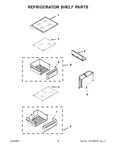 Diagram for 06 - Refrigerator Shelf Parts