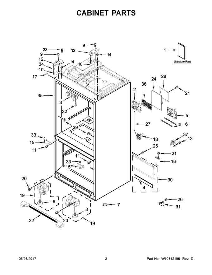 Diagram for KRFF507EWH01