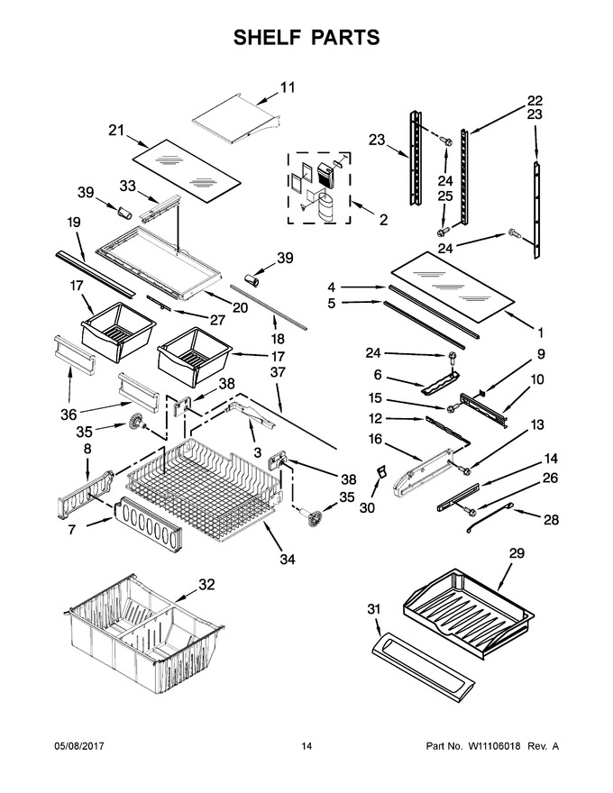 Diagram for WRF535SMHW00