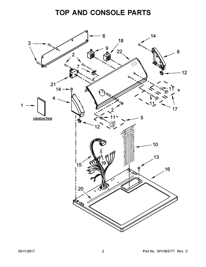 Diagram for CED7006GW0