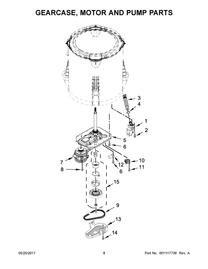 Diagram for 1CWTW4705GW0