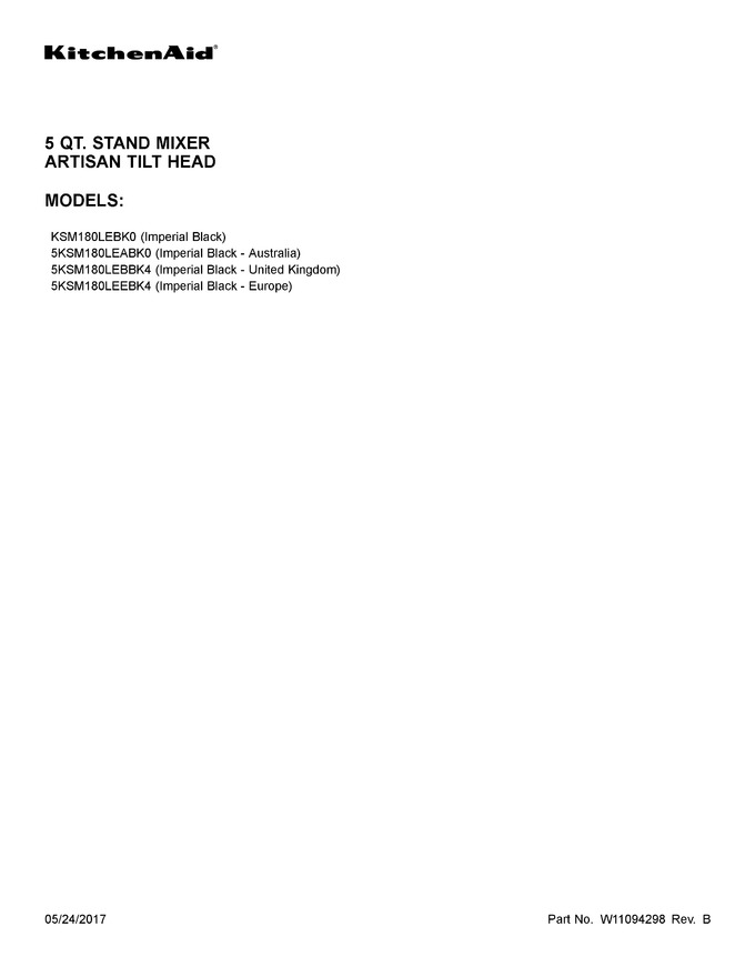 Diagram for 5KSM180LEEBK4