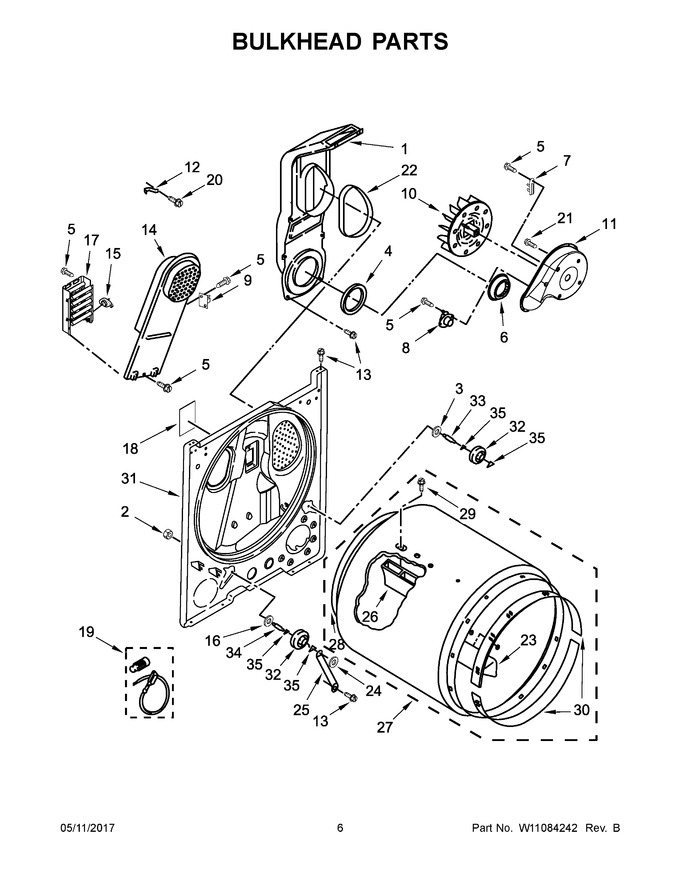 Diagram for VED6505GW0