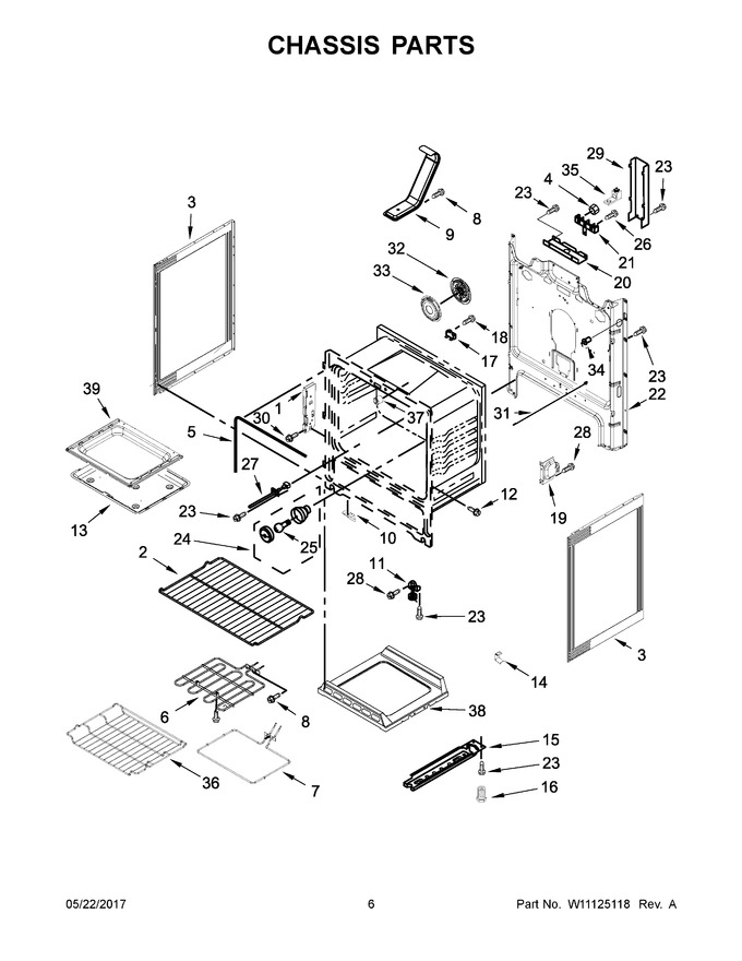 Diagram for WFE540H0EE1