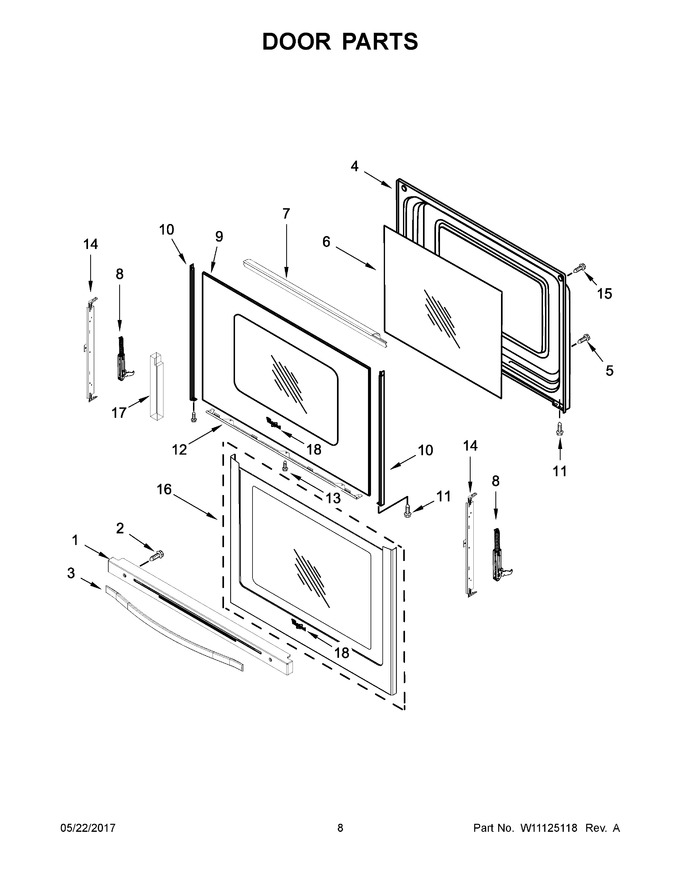 Diagram for WFE540H0EW1