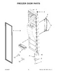 Diagram for 08 - Freezer Door Parts