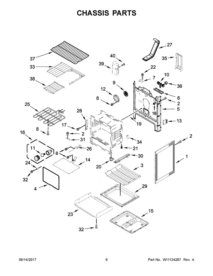 Diagram for WFE745H0FE1