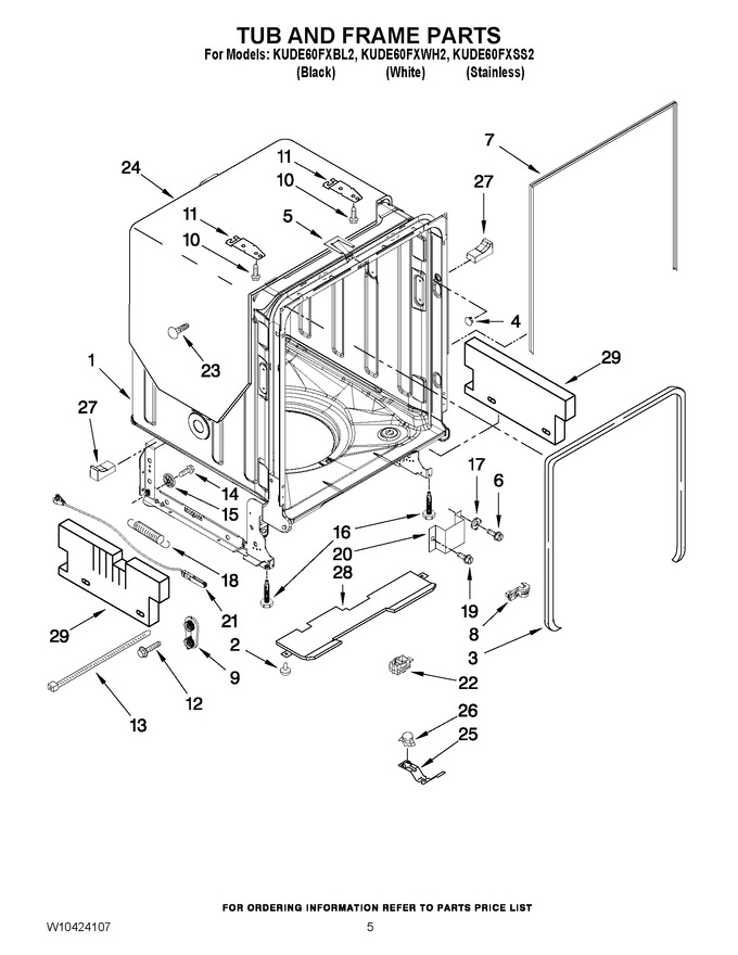 Diagram for KUDE60FXSS2
