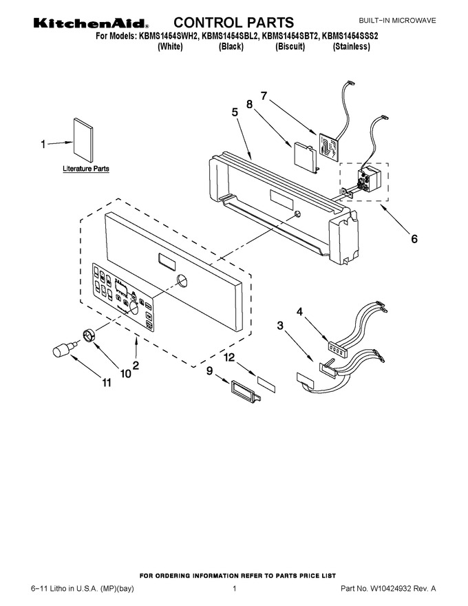 Diagram for KBMS1454SWH2