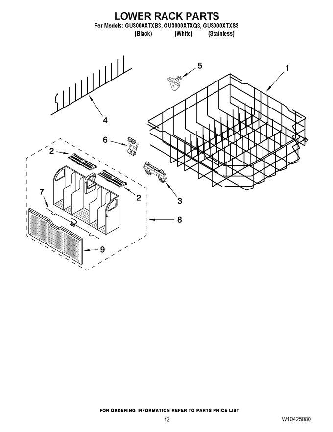 Diagram for GU3000XTXB3