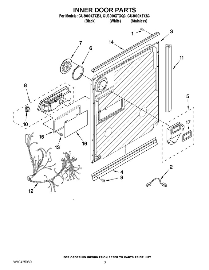 Diagram for GU3000XTXQ3