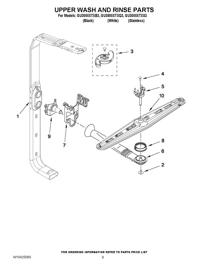 Diagram for GU3000XTXS3