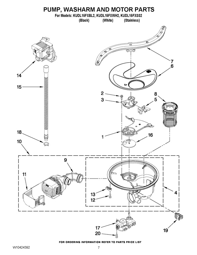 Diagram for KUDL15FXBL2