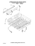 Diagram for 09 - Upper Rack And Track Parts