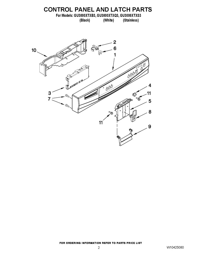 Diagram for GU3000XTXQ3