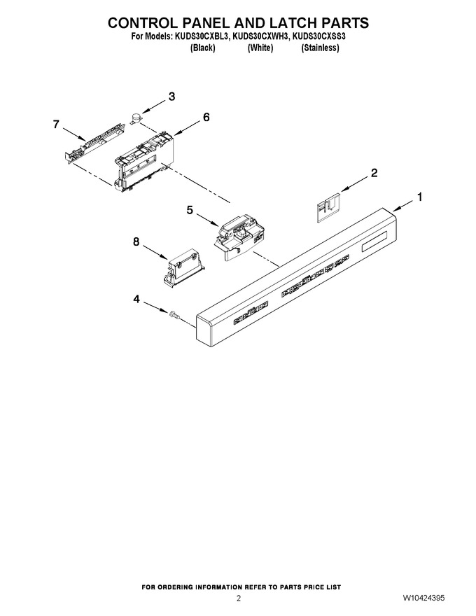 Diagram for KUDS30CXWH3