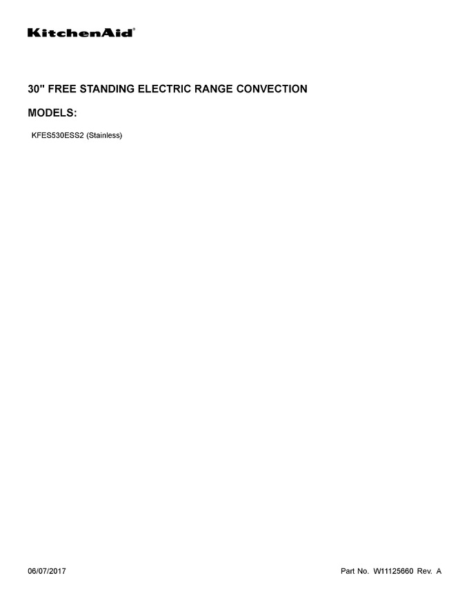 Diagram for KFES530ESS2