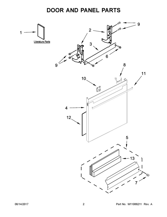 Diagram for WDTA50SAHN0