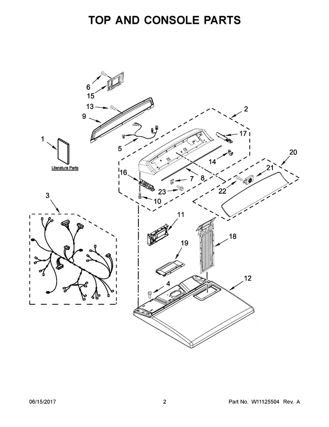Diagram for WED7300DW2