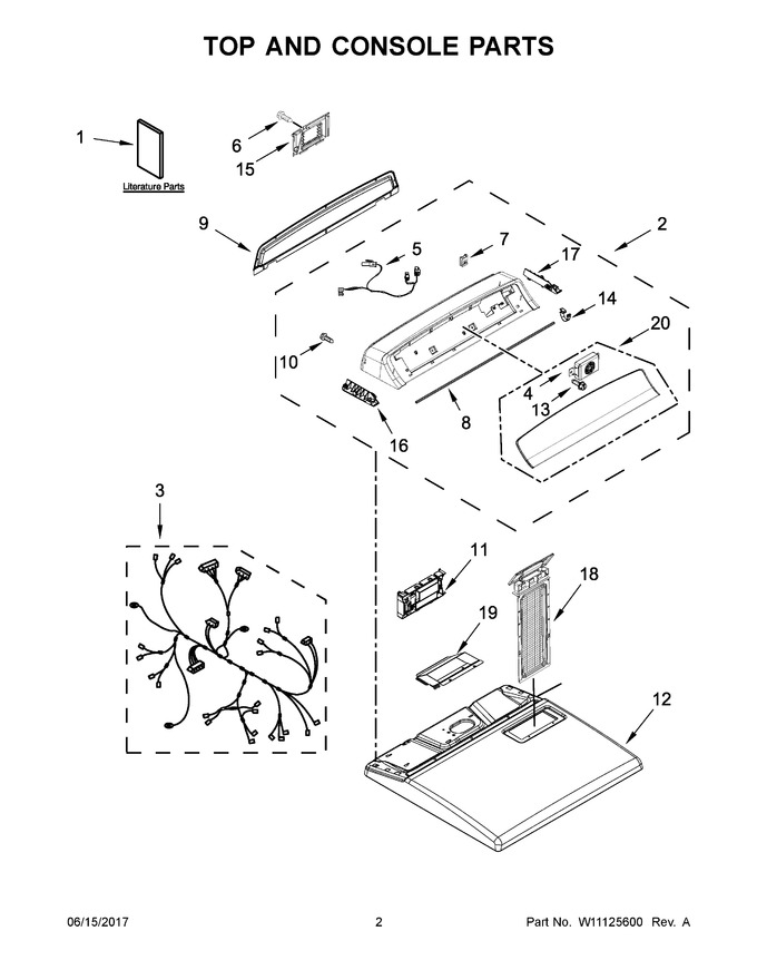 Diagram for WGD7000DW3
