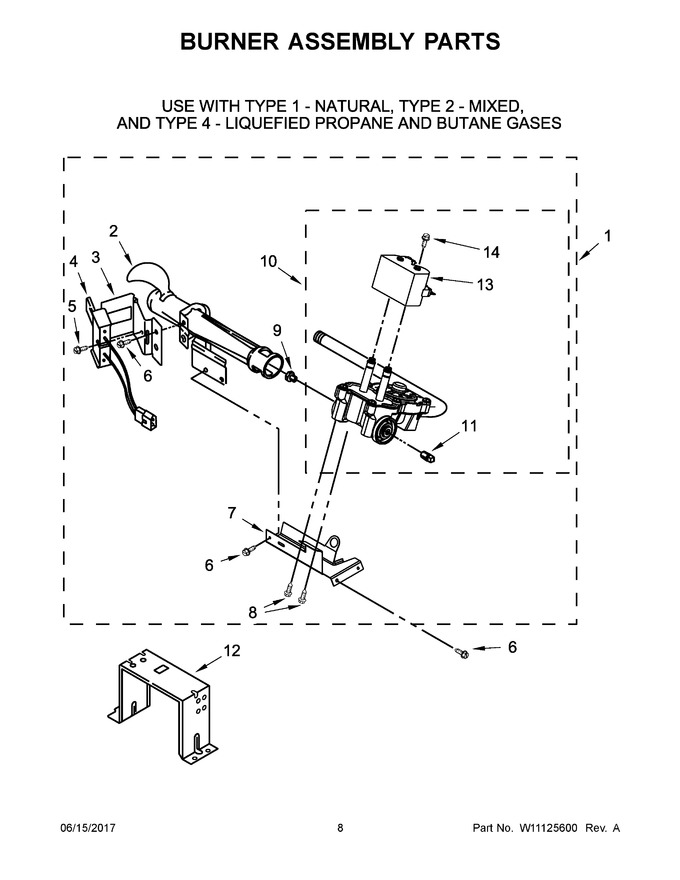 Diagram for WGD7000DW3
