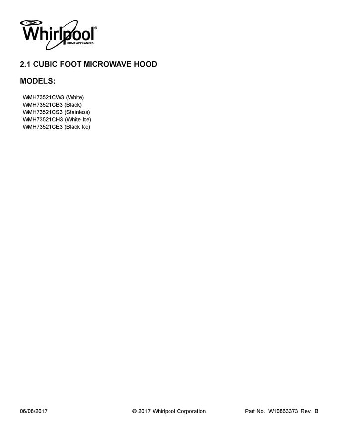 Diagram for WMH73521CH3