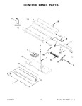 Diagram for 02 - Control Panel Parts