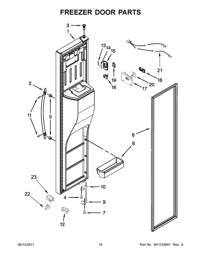Diagram for WRS586FLDW03