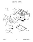 Diagram for 02 - Cooktop Parts