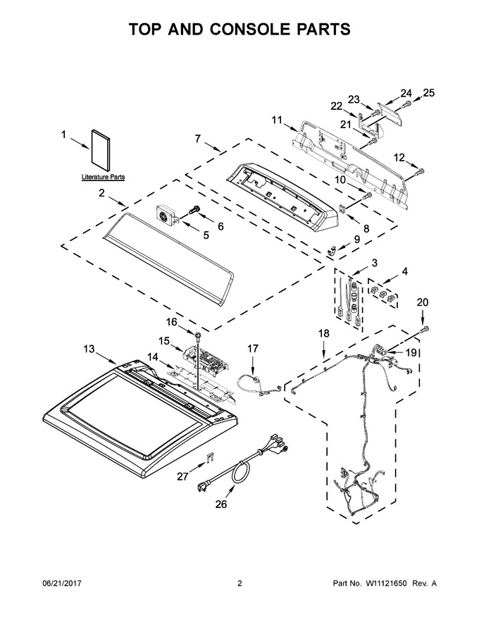 Diagram for YWED7500GC0