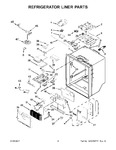 Diagram for 03 - Refrigerator Liner Parts