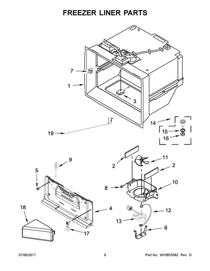 Diagram for WRV986FDEM01