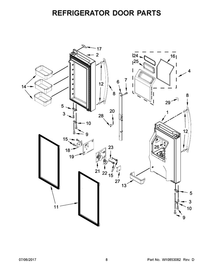 Diagram for WRV986FDEM01
