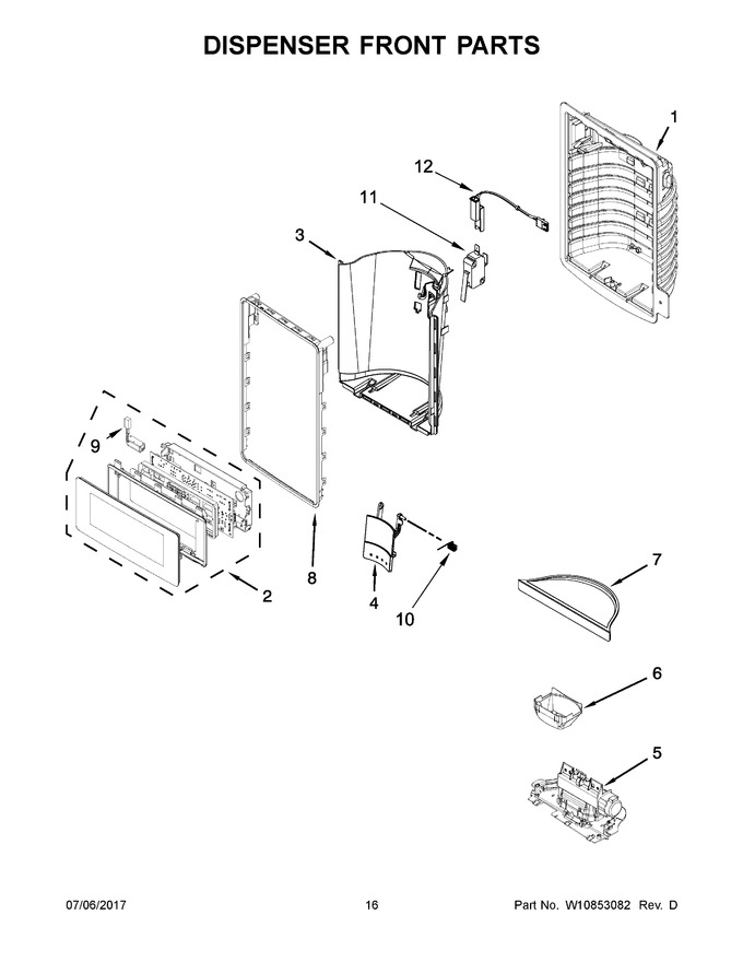 Diagram for WRV986FDEM01
