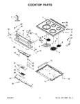 Diagram for 02 - Cooktop Parts