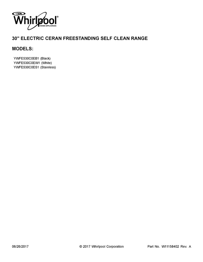 Diagram for YWFE530C0EB1