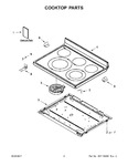 Diagram for 02 - Cooktop Parts
