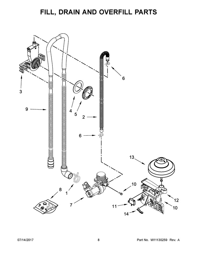 Diagram for WDT710PAHZ1