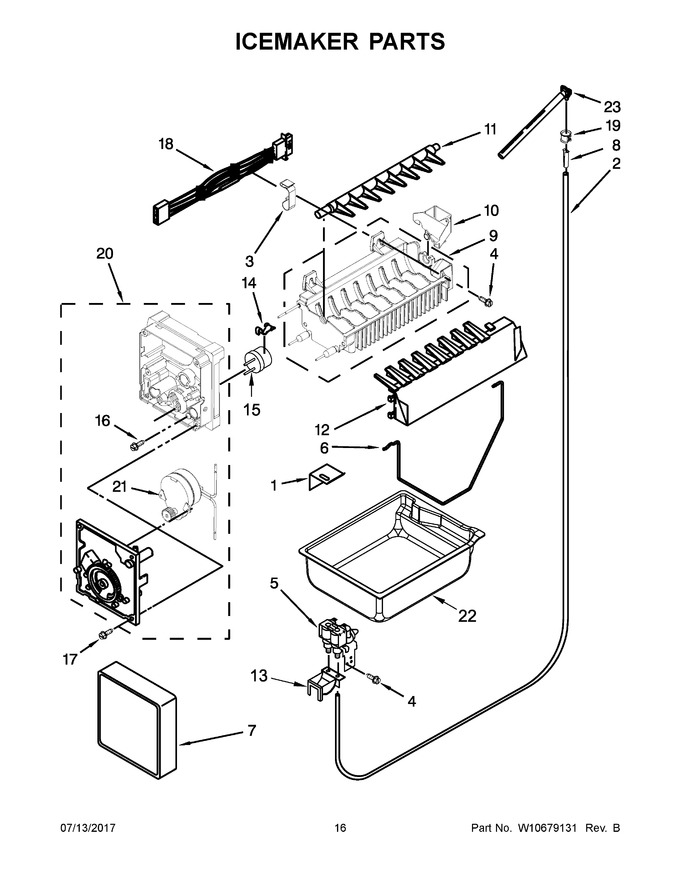 Diagram for WRF535SWBW00