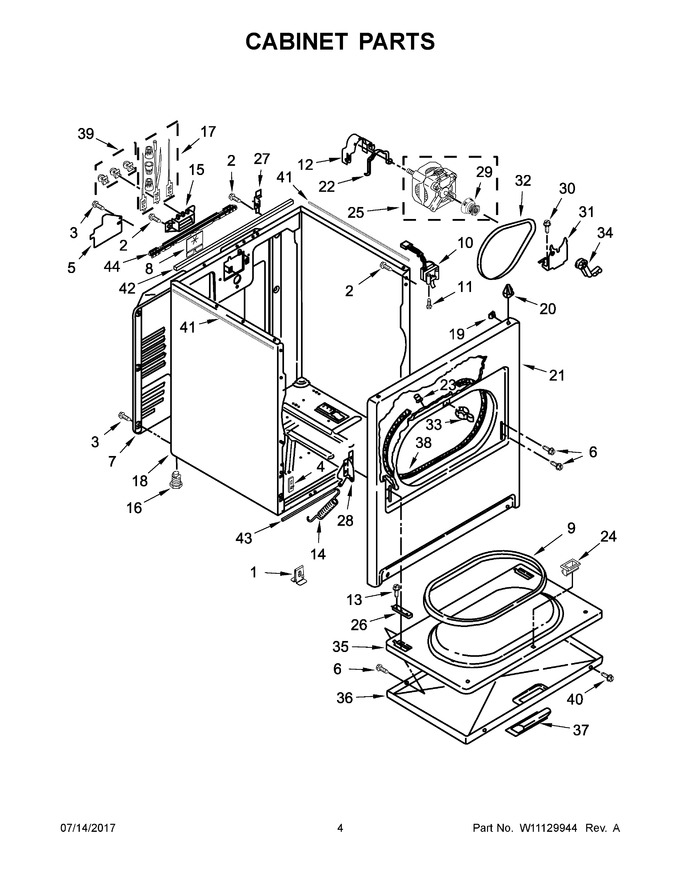 Diagram for ZED7009GW0