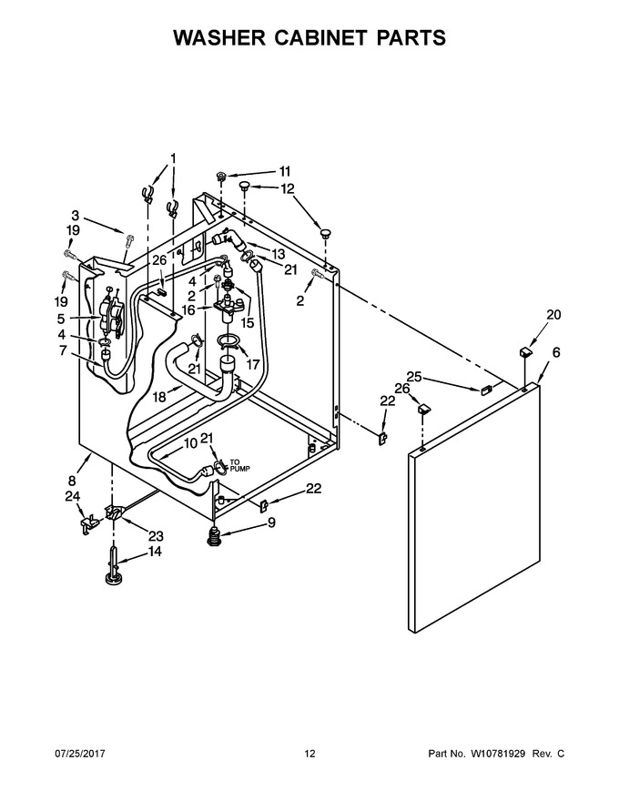 Diagram for WET4024EW0