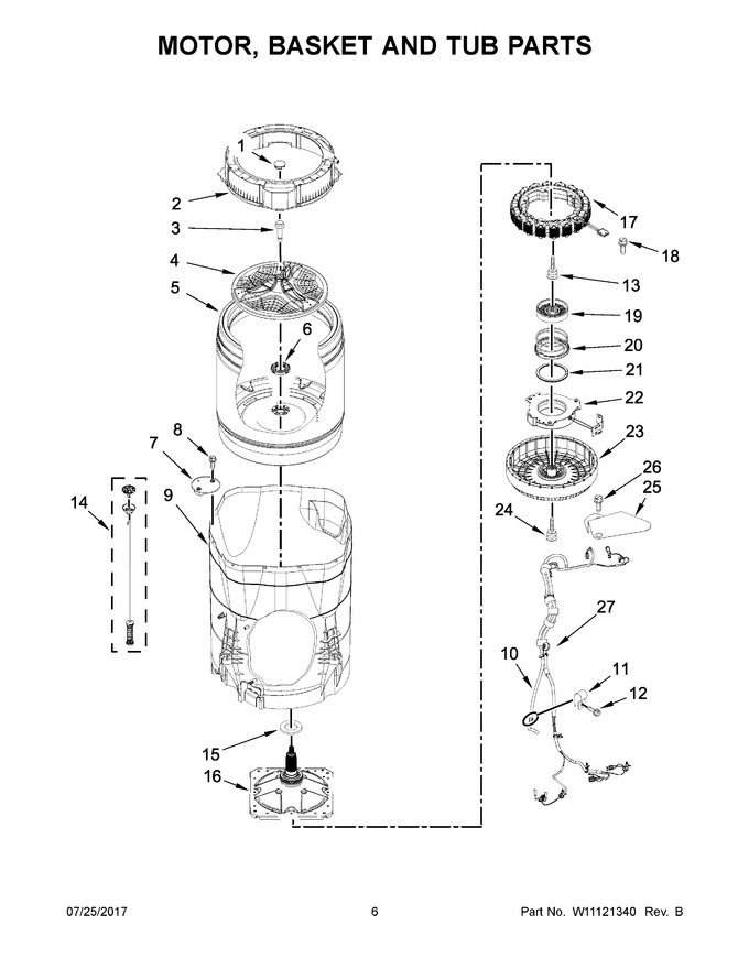 Diagram for WTW7500GC0