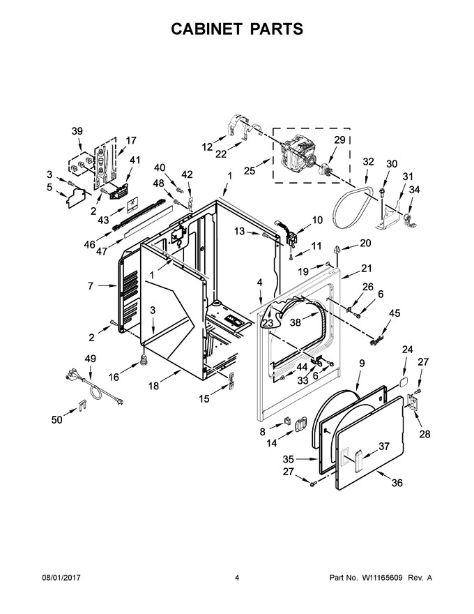 Diagram for YWED7300DW2