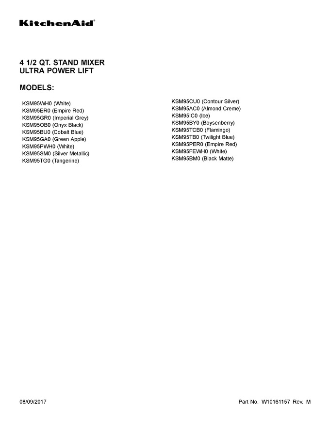 Diagram for KSM95SM0